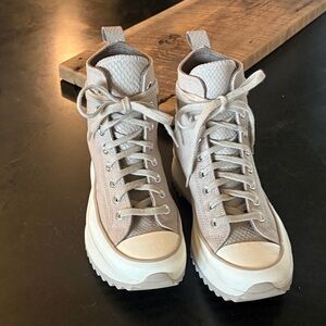 Women’s Converse All Star Hike Beige w/ Snake Texture